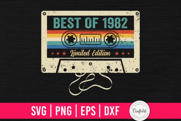 Best of 1982 43th Birthday Gifts Graphics