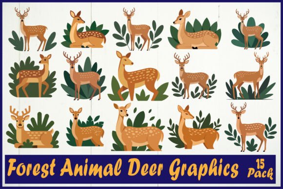 Forest Animal Deer Graphics Review