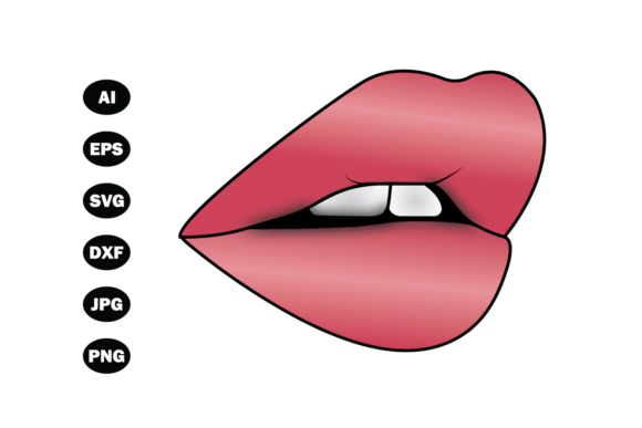 Lip Vector Design Vector Art