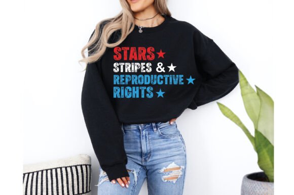 Stars Stripes and Reproductive Rights Graphics