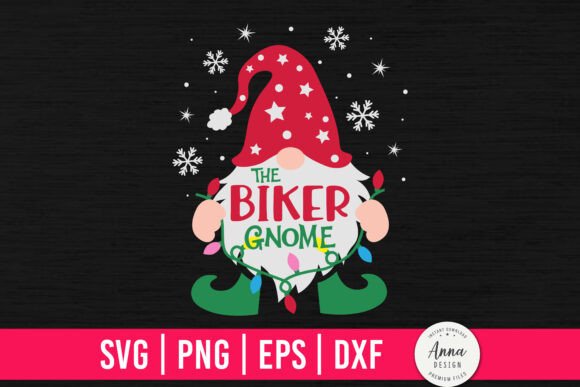 The Biker Gnome Sublimation Graphics